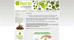 Desktop Screenshot of hortodorossio.com